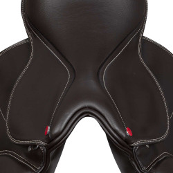 Selle d’obstacle Pro-Light Roma en similicuir