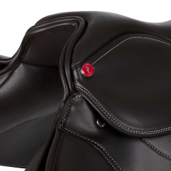 Selle d’obstacle Pro-Light Roma en similicuir
