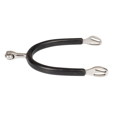 Éperons Inox Pro-Light à boule revêtus de caoutchouc Éperons Inox Pro-Light à boule revêtus de caoutchouc