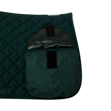 Tapis de selle trekking Pro-Light en coton avec poches Vert