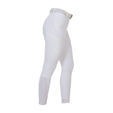 Pantalon slim fit femme Equestro Ridertechnology coutures thermosoudées Pantalon slim fit femme Equestro Ridertechnology coutures thermosoudées