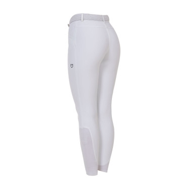 Pantalon slim fit femme Equestro Ridertechnology coutures thermosoudées Pantalon slim fit femme Equestro Ridertechnology coutures thermosoudées