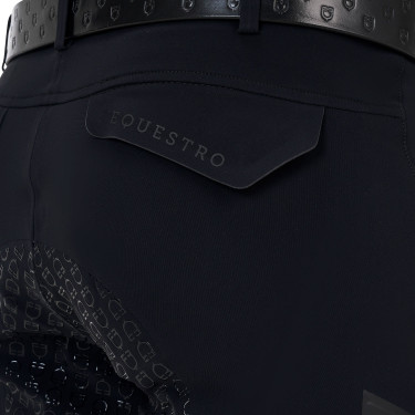 Pantalon homme slim fit Equestro Ridertechnology full grip Pantalon homme slim fit Equestro Ridertechnology full grip
