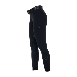 Pantalon slim femme Equestro Ridertechnology full grip Noir Pantalon slim femme Equestro Ridertechnology full grip Noir