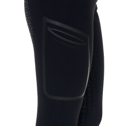 Pantalon slim femme Equestro Ridertechnology full grip Noir Pantalon slim femme Equestro Ridertechnology full grip Noir