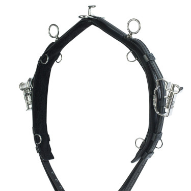 SELLETTE DE COURSE QH PRO, SYNTHETIQUE Noir