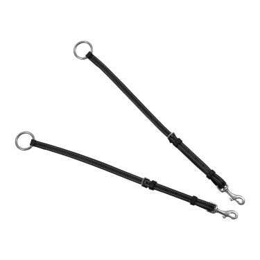 Collier de chasse Equestro anatomique en cuir avec martingale amovible Collier de chasse Equestro anatomique en cuir avec martingale amovible
