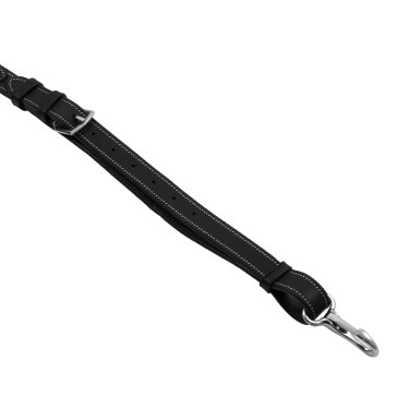Collier de chasse Equestro anatomique en cuir avec martingale amovible Collier de chasse Equestro anatomique en cuir avec martingale amovible