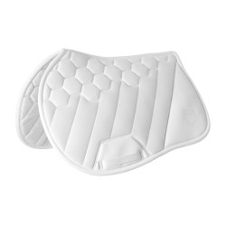 Tapis de saut Equestro Ridertechnology Blanc