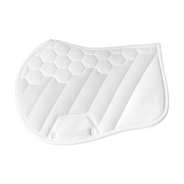 Tapis de saut Equestro Ridertechnology Blanc