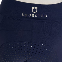 Legging Equestro fille avec découpes perforées Marine blazer / blanc Bleu marine