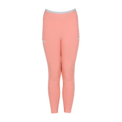 Legging Equestro fille avec découpes perforées Legging Equestro fille avec découpes perforées
