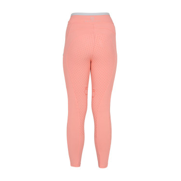 Legging Equestro fille avec découpes perforées Legging Equestro fille avec découpes perforées