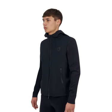 Sweat technique homme Equestro Ridertechnology à capuche Sweat technique homme Equestro Ridertechnology à capuche
