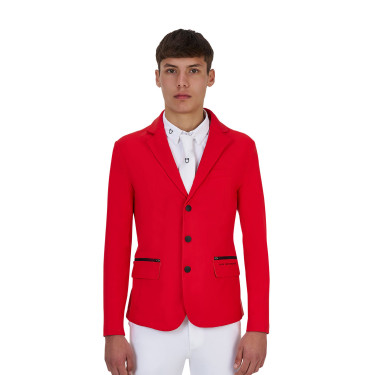 Veste de concours homme Equestro Ridertechnology coutures thermocollées Veste de concours homme Equestro Ridertechnology coutures thermocollées
