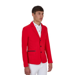 Veste de concours homme Equestro Ridertechnology coutures thermocollées