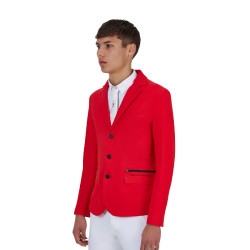 Veste de concours homme Equestro Ridertechnology coutures thermocollées