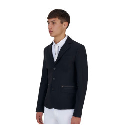 Veste de concours homme Equestro Ridertechnology coutures thermocollées