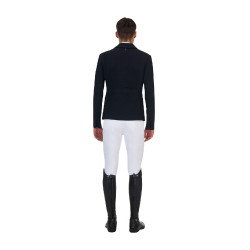 Veste de concours homme Equestro Ridertechnology coutures thermocollées