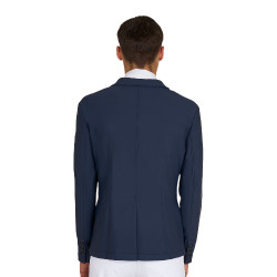 Veste de concours homme Equestro Girasol avec logo en relief