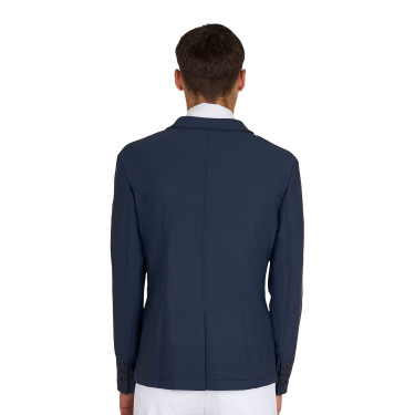 Veste de concours homme Equestro Girasol avec logo en relief