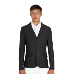 Veste de concours homme Equestro Girasol avec logo en relief