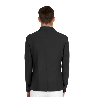 Veste de concours homme Equestro Girasol avec logo en relief