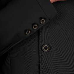 Veste de concours homme Equestro Girasol avec logo en relief