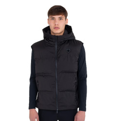 Veste sans manches Equestro technique homme avec capuche Ridertechnology