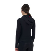 Sweat technique femme Equestro Ridertechnology capuche