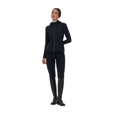 Sweat technique femme Equestro Ridertechnology capuche