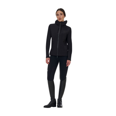 Veste softshell femme Equestro Ridertechnology imperméable zippée Veste softshell femme Equestro Ridertechnology imperméable zippée