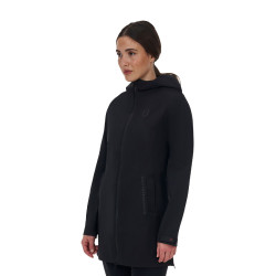 Veste softshell femme Equestro Ridertechnology imperméable longue Veste softshell femme Equestro Ridertechnology imperméable longue