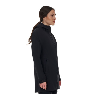 Veste softshell femme Equestro Ridertechnology imperméable longue Veste softshell femme Equestro Ridertechnology imperméable longue