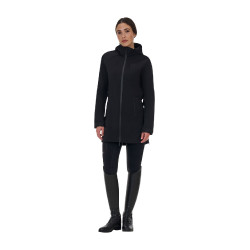 Veste softshell femme Equestro Ridertechnology imperméable longue Veste softshell femme Equestro Ridertechnology imperméable longue