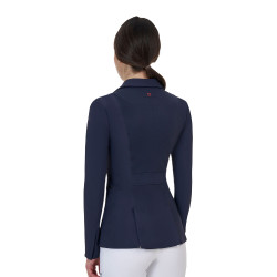 Veste de concours femme Equestro Ridertechnology coutures thermosoudées