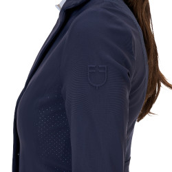 Veste de concours femme Equestro Ridertechnology coutures thermosoudées