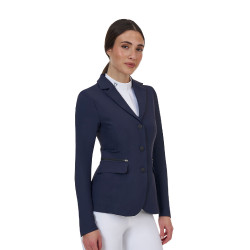 Veste de concours femme Equestro Ridertechnology coutures thermosoudées