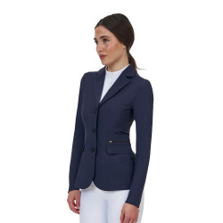 Veste de concours femme Equestro Ridertechnology coutures thermosoudées