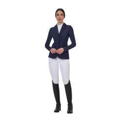 Veste de concours femme Equestro Ridertechnology coutures thermosoudées