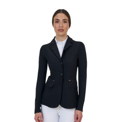 Veste de concours femme Equestro Ridertechnology coutures thermosoudées