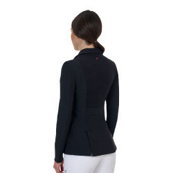 Veste de concours femme Equestro Ridertechnology coutures thermosoudées