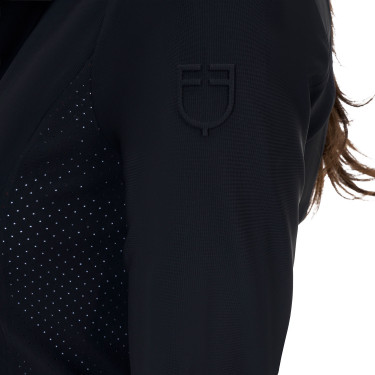 Veste de concours femme Equestro Ridertechnology coutures thermosoudées