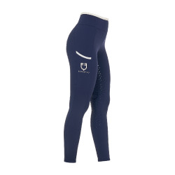 Legging Equestro femme avec décorations perforées Legging Equestro femme avec décorations perforées