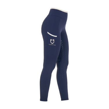 Legging Equestro femme avec décorations perforées Legging Equestro femme avec décorations perforées