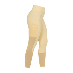 Legging Equestro femme full grip avec inserts perforés Legging Equestro femme full grip avec inserts perforés