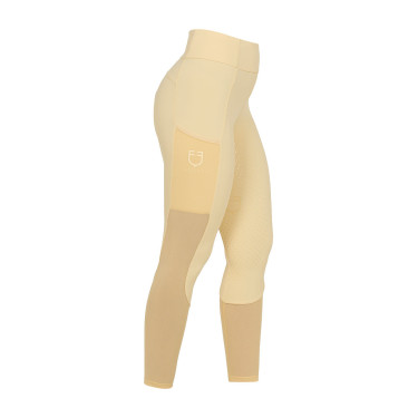 Legging Equestro femme full grip avec inserts perforés Legging Equestro femme full grip avec inserts perforés