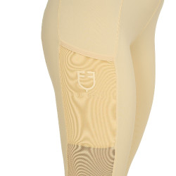 Legging Equestro femme full grip avec inserts perforés Legging Equestro femme full grip avec inserts perforés
