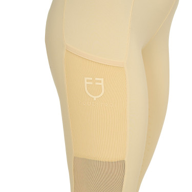 Legging Equestro femme full grip avec inserts perforés Legging Equestro femme full grip avec inserts perforés