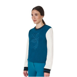 Sweatshirt Equestro femme EQ col rond